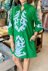 Monroe Dress Kelly Green