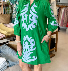 Monroe Dress Kelly Green