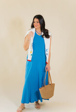 Z Supply Waters Edge Midi Dress Marina
