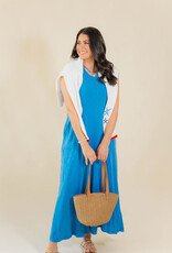 Z Supply Waters Edge Midi Dress Marina