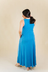 Z Supply Waters Edge Midi Dress Marina