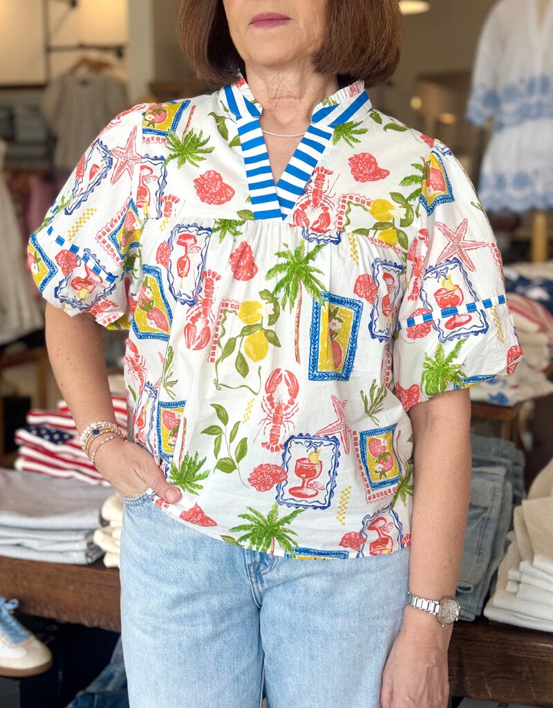 Coastal Getaway Blouse