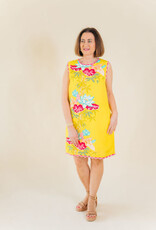 Elizabeth James the Label Ellie Dress Tropical Bamboo