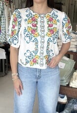 Rosalie Embroidered Blouse