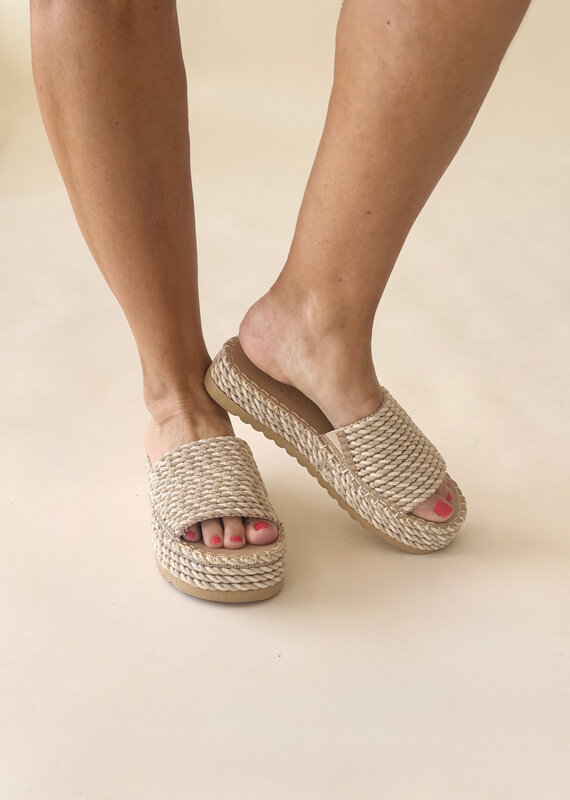 Beach by Matisse Del Mar Platform Sandal Natural