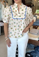 Ruth Floral Blouse