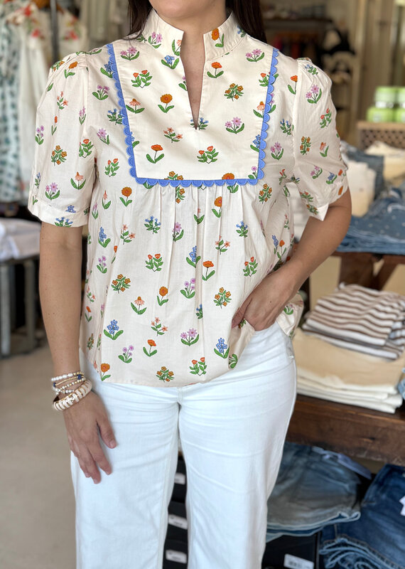 Ruth Floral Blouse
