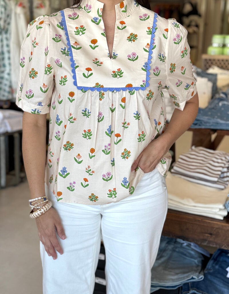 Ruth Floral Blouse