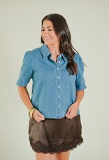 Dear John Irina Denim Top