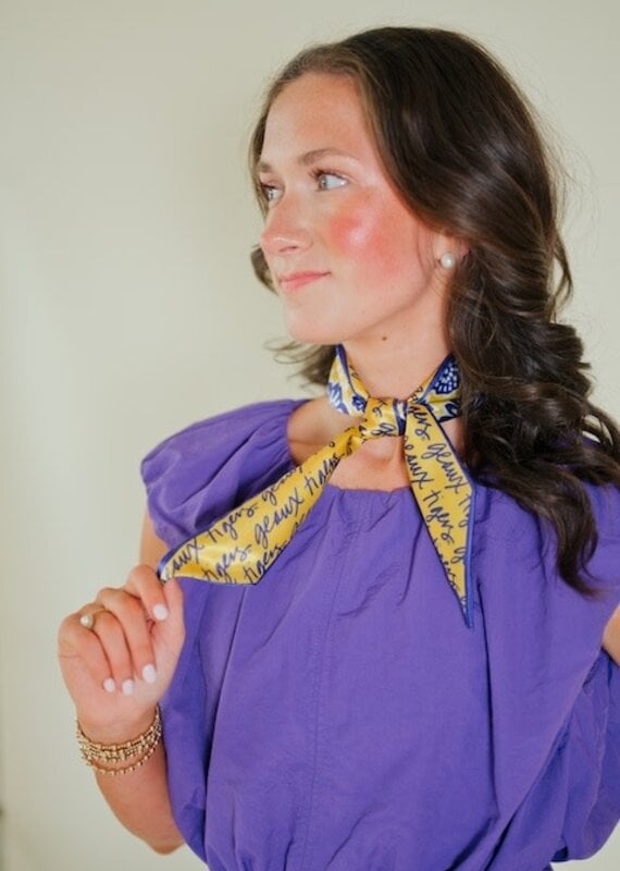 LSU Tigers Skinny Scarf