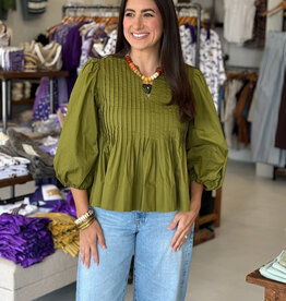 Martini Pleated Top
