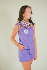 Purple Poplin Cami Top