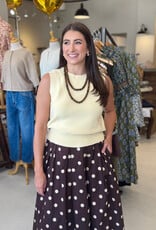 Gentle Fawn Skylar Sweater Top Parchment