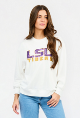Sarah LSU Logo Sweatshirt