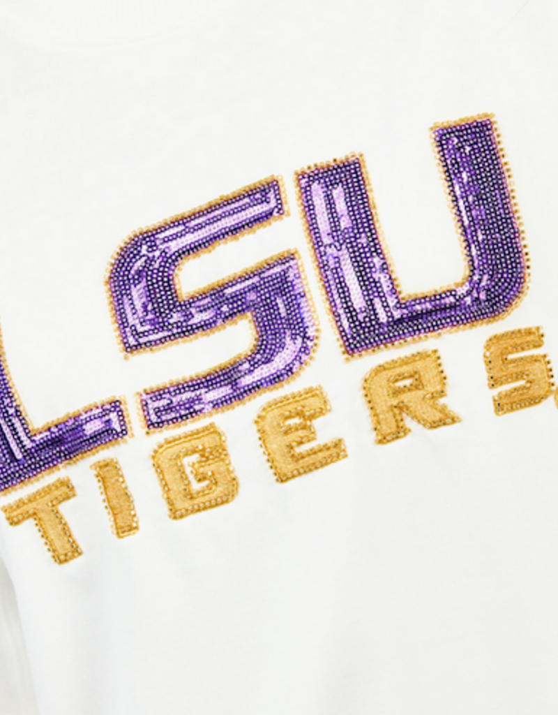Sarah LSU Logo Sweatshirt