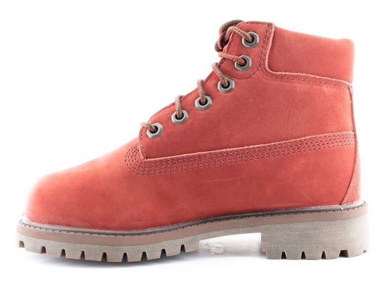 TIMBERLAND TIMBERLAND PREMIUM 6" WTPF BOOT DK RED NUBUCK