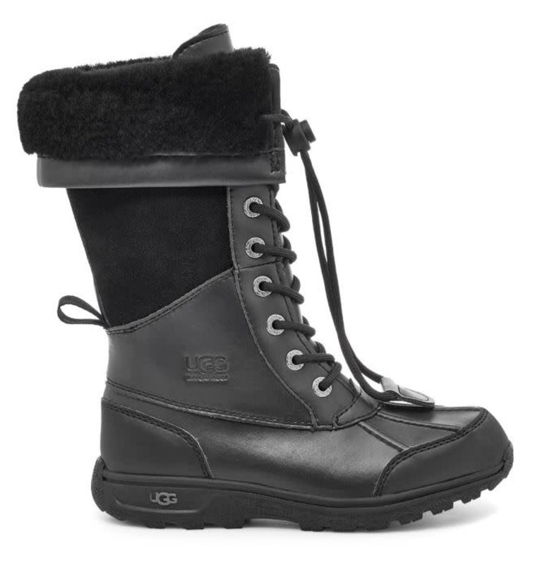 UGG Kid's- BUTTE TALL CWR Black