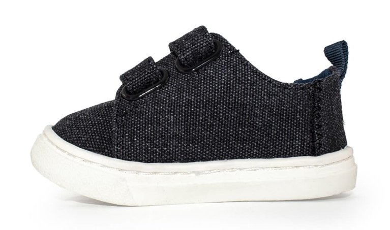 TOMS TOMS LENNY DOUBLE STRAP BLK WASHED CAN
