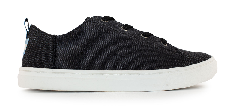 TOMS TOMS Y LENNY BLACK WASHED CANVAS