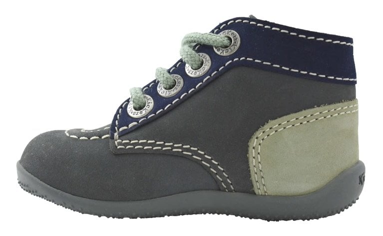 KICKERS BONBON Grey / Navy
