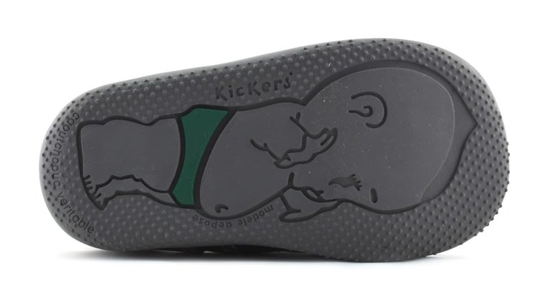 KICKERS Bonbon Noir / Rouge