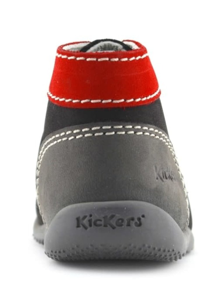 KICKERS Bonbon Noir / Rouge
