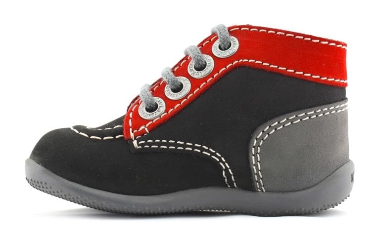 KICKERS Bonbon Noir / Rouge