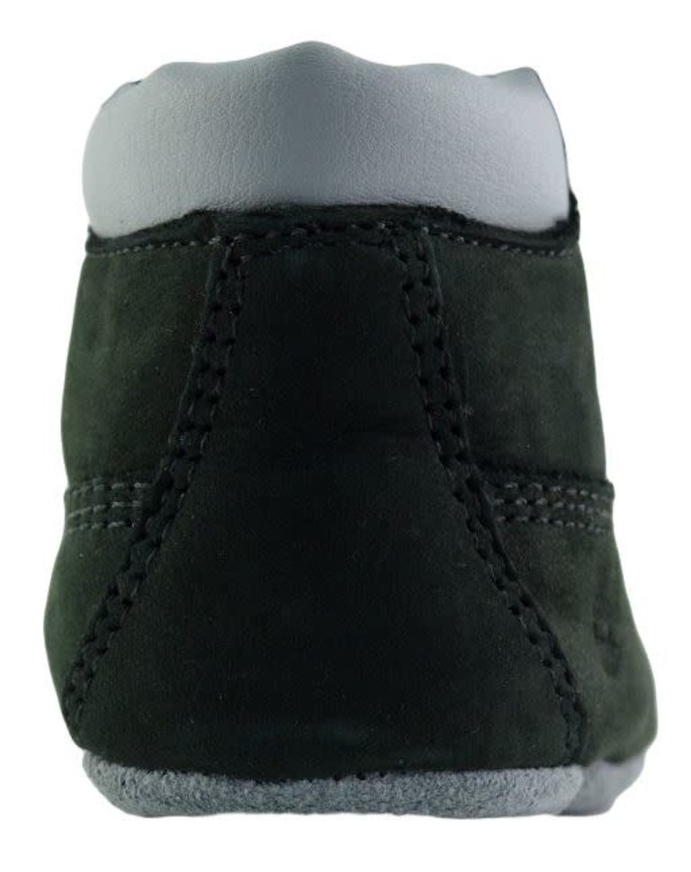 TIMBERLAND Infant Crib Bootie with Hat Set Black