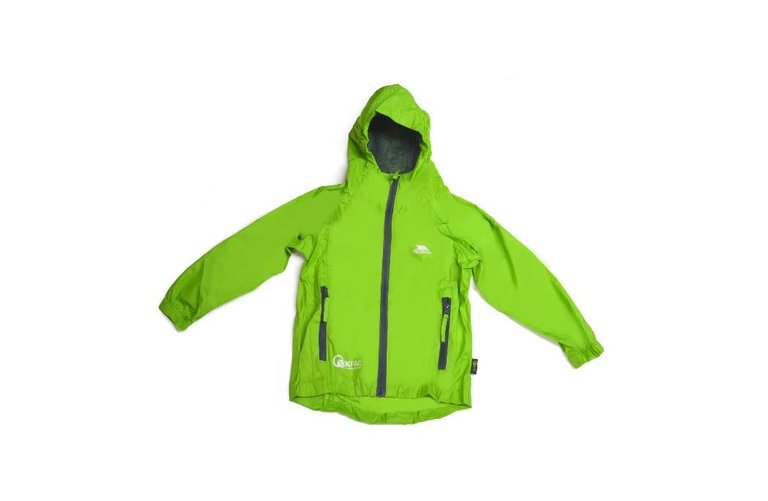 TRESPASS TRESPASS KIDS PACKAWAY JACKET LEAF