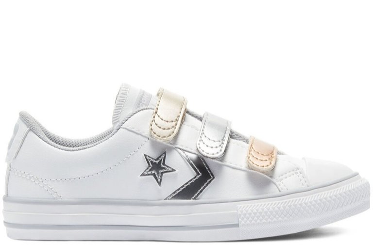 CONVERSE YTH STAR PLAYER 3V OX WHITE