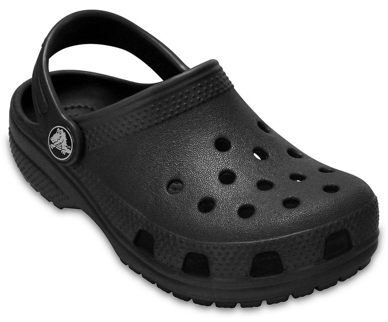 CROCS Classic Crocs Clog for Kids/Toddlers - Black