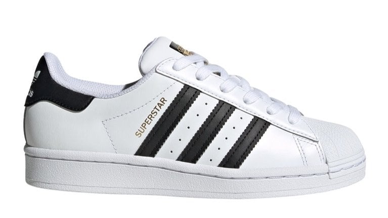 ADIDAS ADIDAS SUPERSTAR J WHITE/BLACK