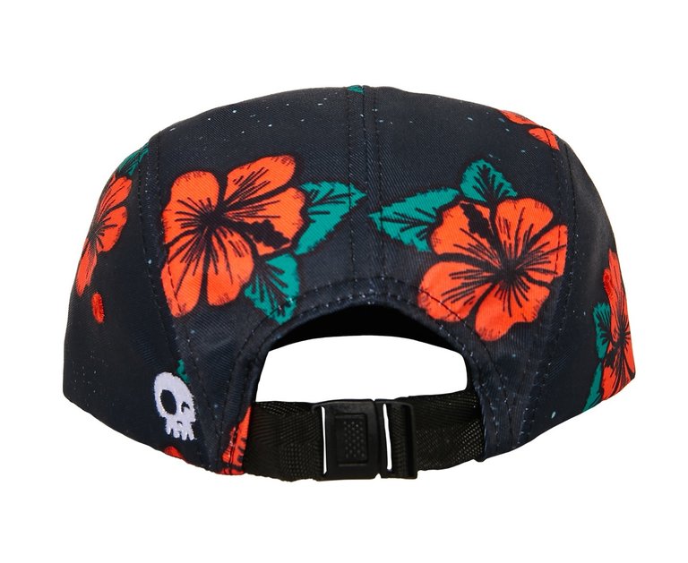 HEADSTER KIDS Runner Five Panel Red Biscus