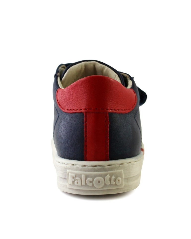 FALCOTTO FALCOTTO VENUS-1C23 VL NAPPA SP. NAVY-ROSSO