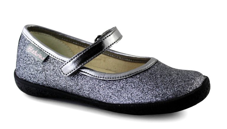 NATURINO Pavia Paillettes Argent Foncé