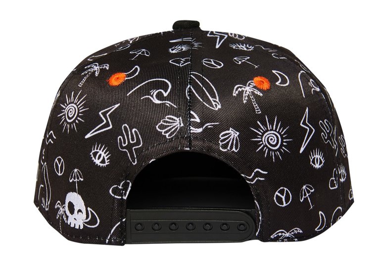 HEADSTER KIDS Casquette Snapback Surf's up Noir