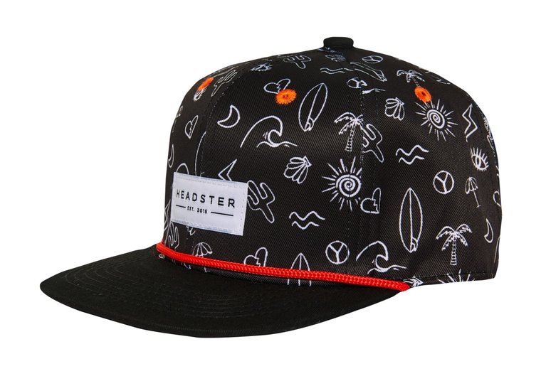 HEADSTER HEADSTER SURF'S UP BLACK