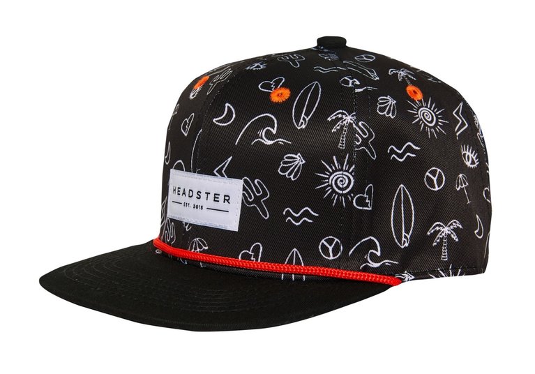 HEADSTER KIDS HEADSTER SURF'S UP BLACK