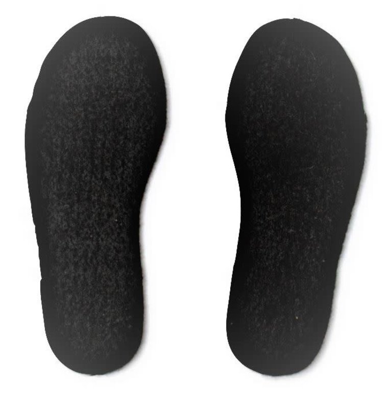 SEMELLE FEUTRE BLK GREY Laura Jo Shoes