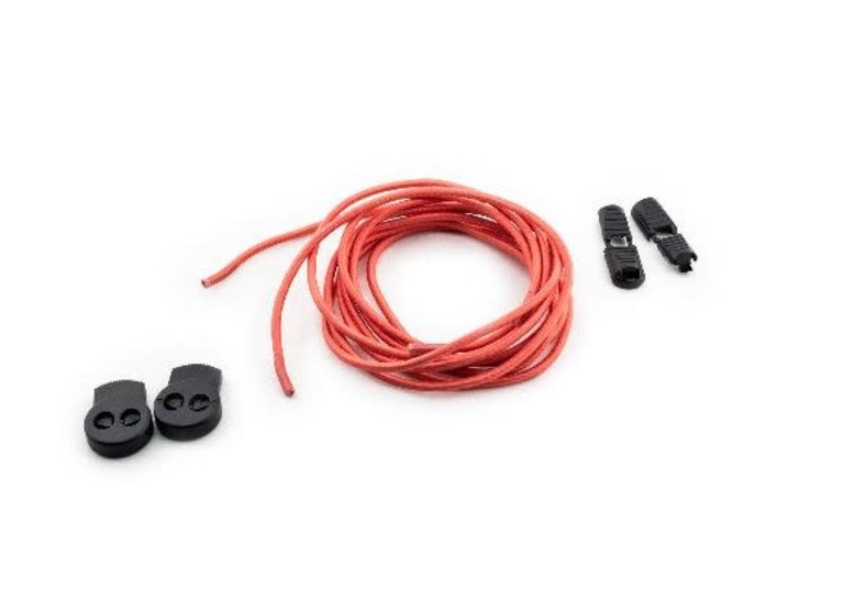 IN-SPORT IRUN Elastic laces Salmon