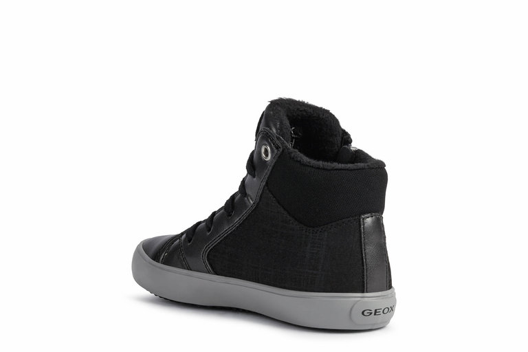 GEOX GISLI  BLACK/DARK SILVER