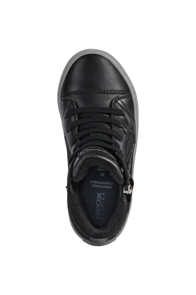 GEOX GISLI  NOIR /  ARGENT FONCÉ