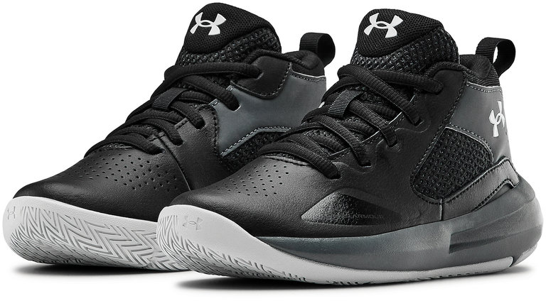 UNDER ARMOUR JUNIOR -PS LOCKDOWN 5 BLACK/GREY