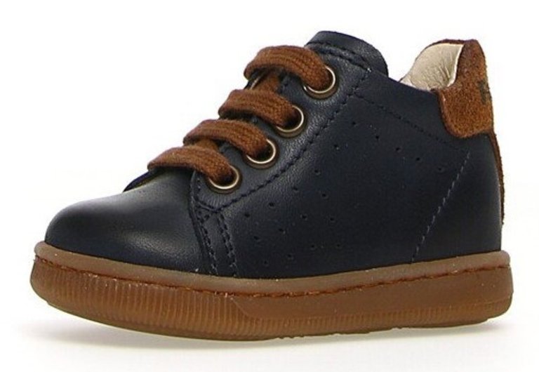 FALCOTTO FALCOTTO ADAM NAPPA/SUEDE SPAZZ NAVY-BROWN