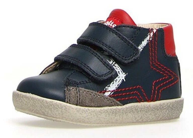 FALCOTTO FALCOTTO BLINI VL CALF/SUEDE NAVY-DARK GREY