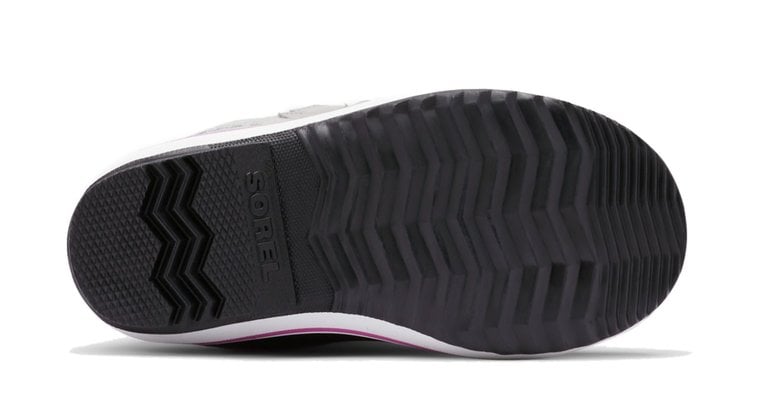 SOREL Yoot Pac Nylon Gris Chromé / Noir / Rose