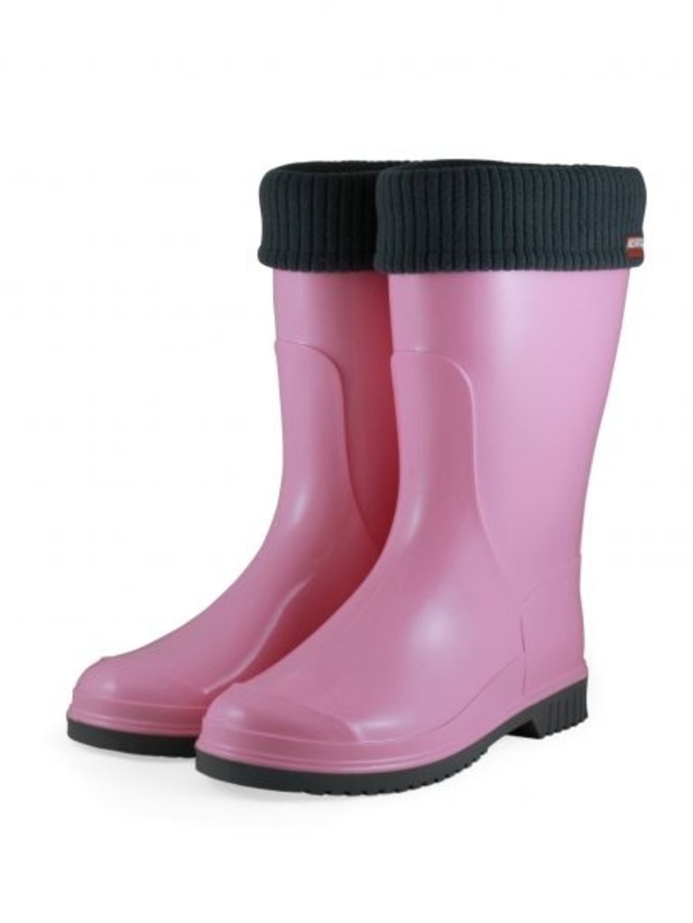 ALISA LINE Alisa Line Rain Boots  Pink/Grey