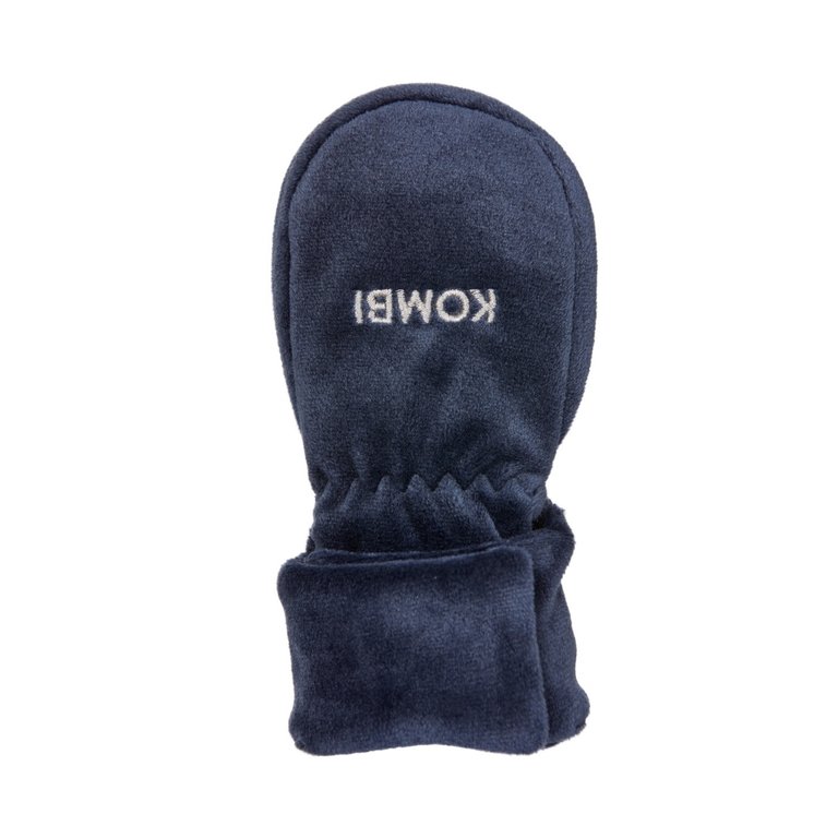 KOMBI Fuzzy Paw Mittens - Infants Dark Navy