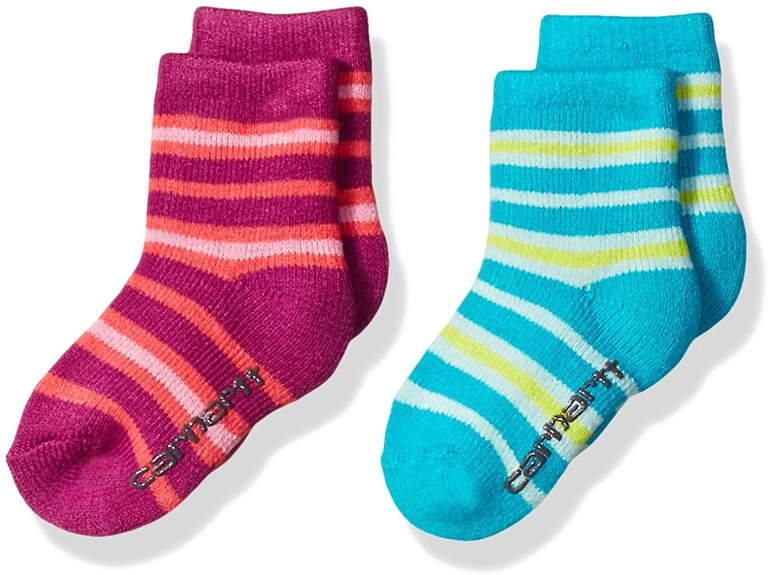 CARHARTT COZY SOCK GA861-2-C PINK/BLUE