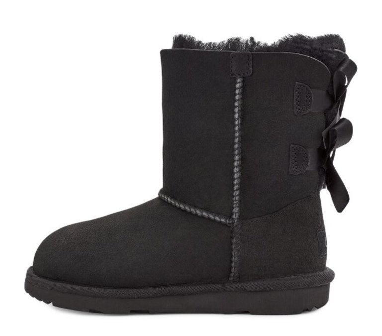UGG Kid's - Bailey Bow II Boot Black